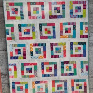 Color Pop - Pattern - By Cluck Cluck Sew - A jelly Roll Friendly Quilt in 5 sizes
