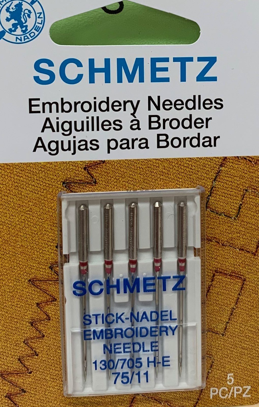 Schmetz - Embroidery Needles - 75/11