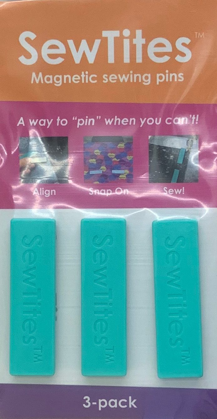 Sew Titles Magnetic Sewing Pins - 3 Count