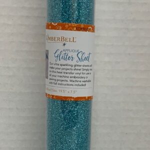 Kimberbell Applique Glitter Sheet - Sky Blue