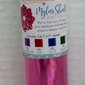 Kimberbell = Mylar Sheets - Jewel Tones