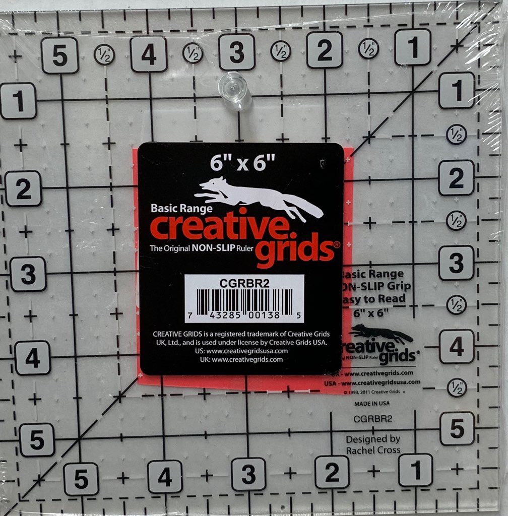 Creative Grids - 6" Square Ruler