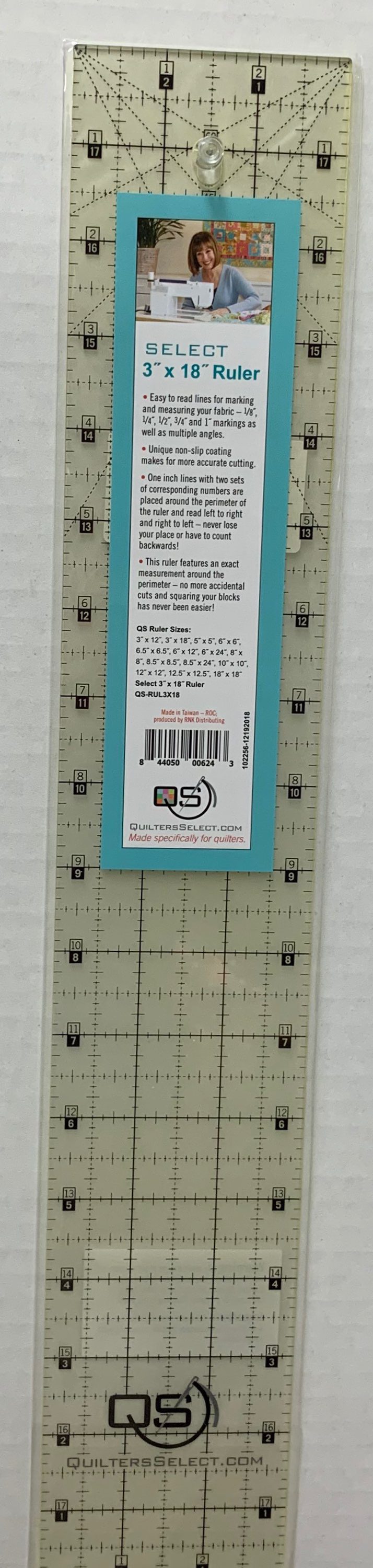 Quilters Select 3" 18" Ruler