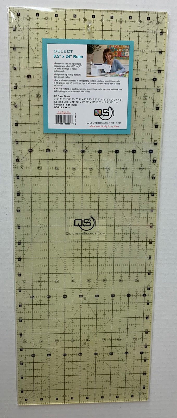Quilters Select 8.5" x 24" Ruler