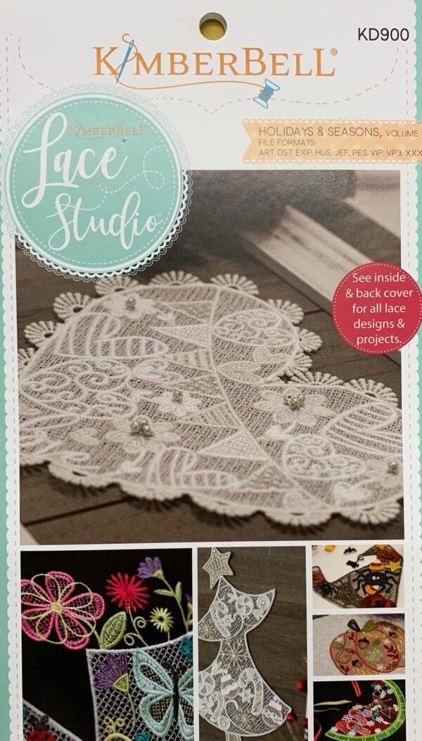 Kimberbell Lace Studio Machine Embroidery CD