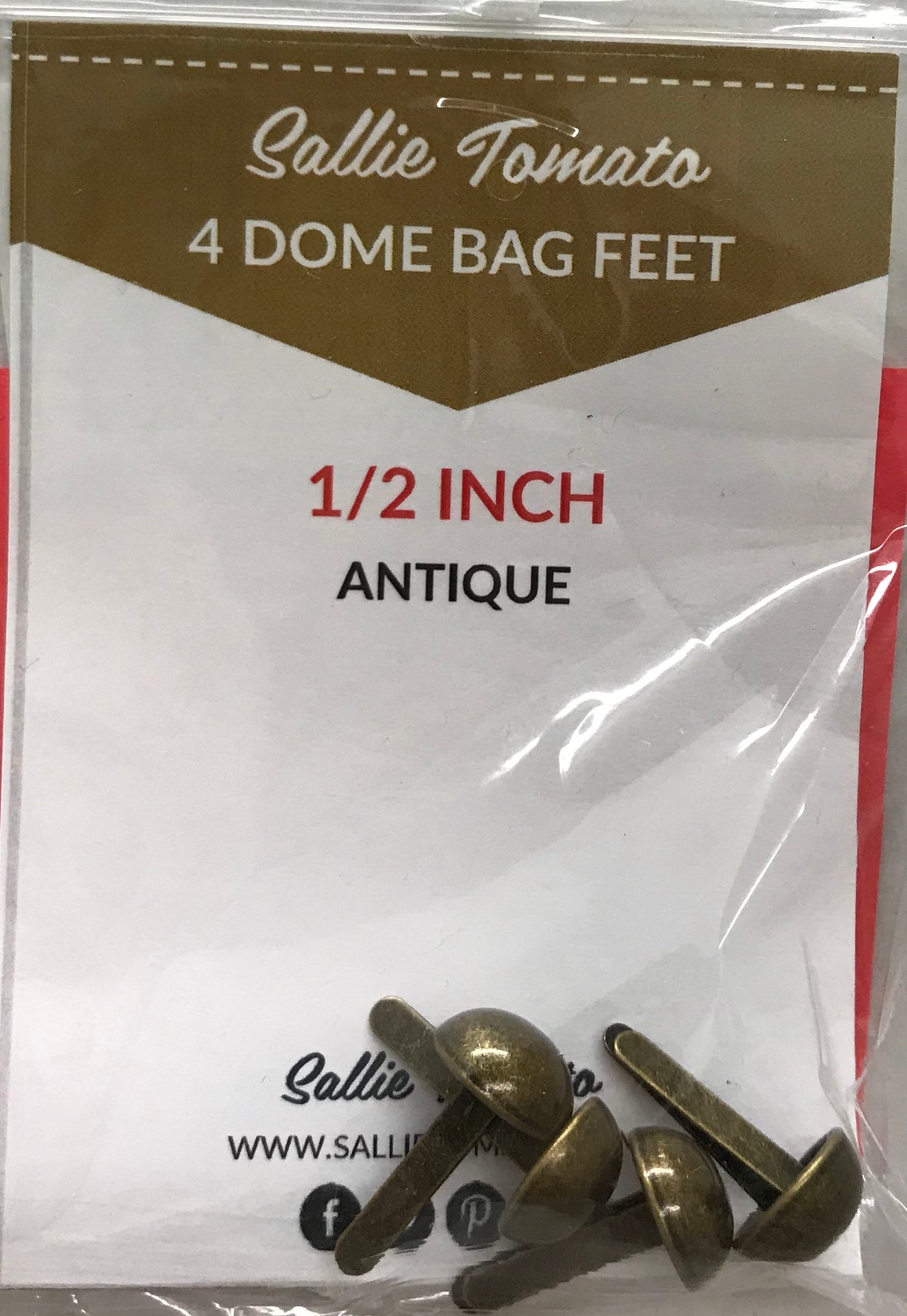 Dome Bag Feet - 1/2" - Antique