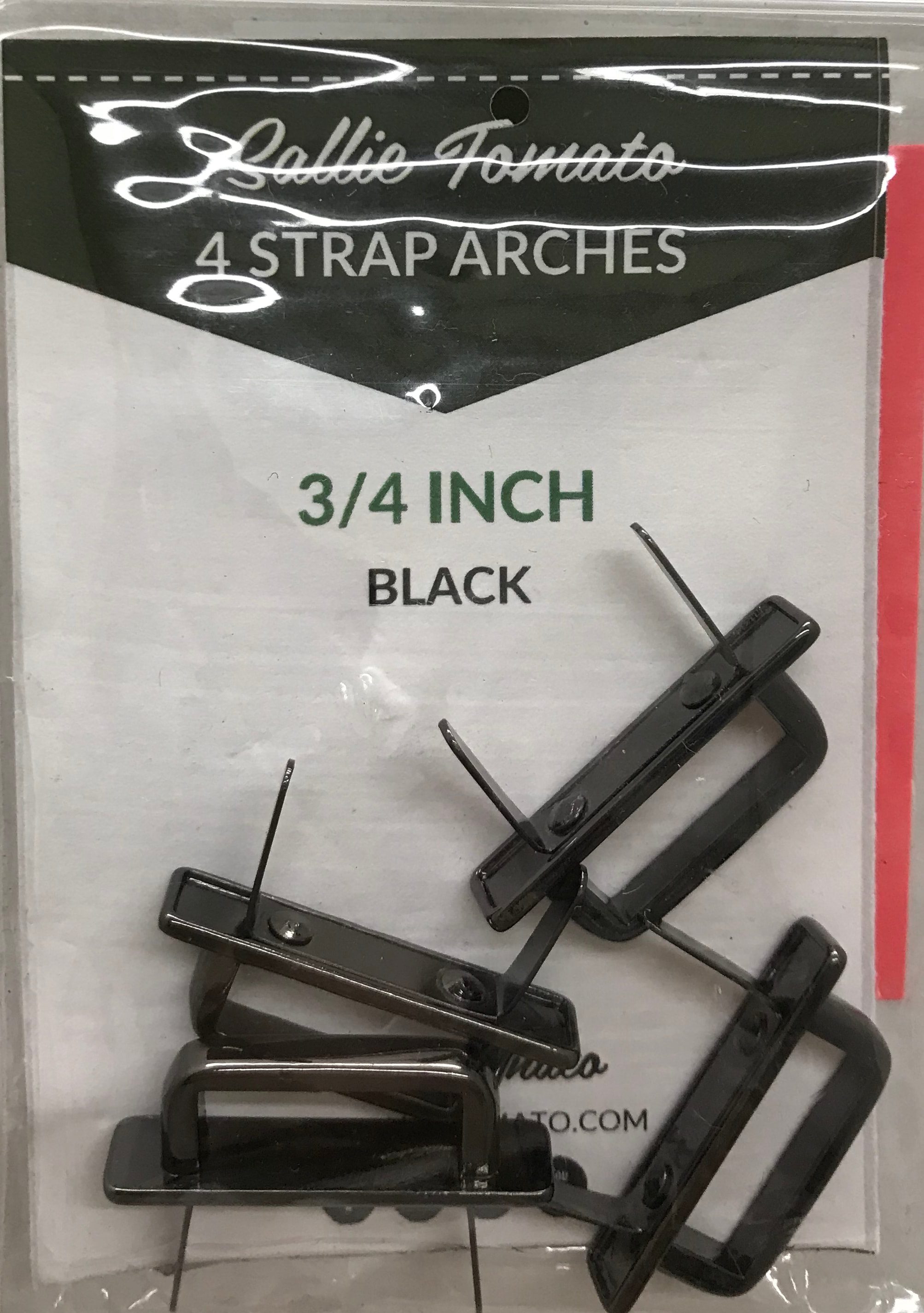 Strap Arches - 3/4" - Gunmetal