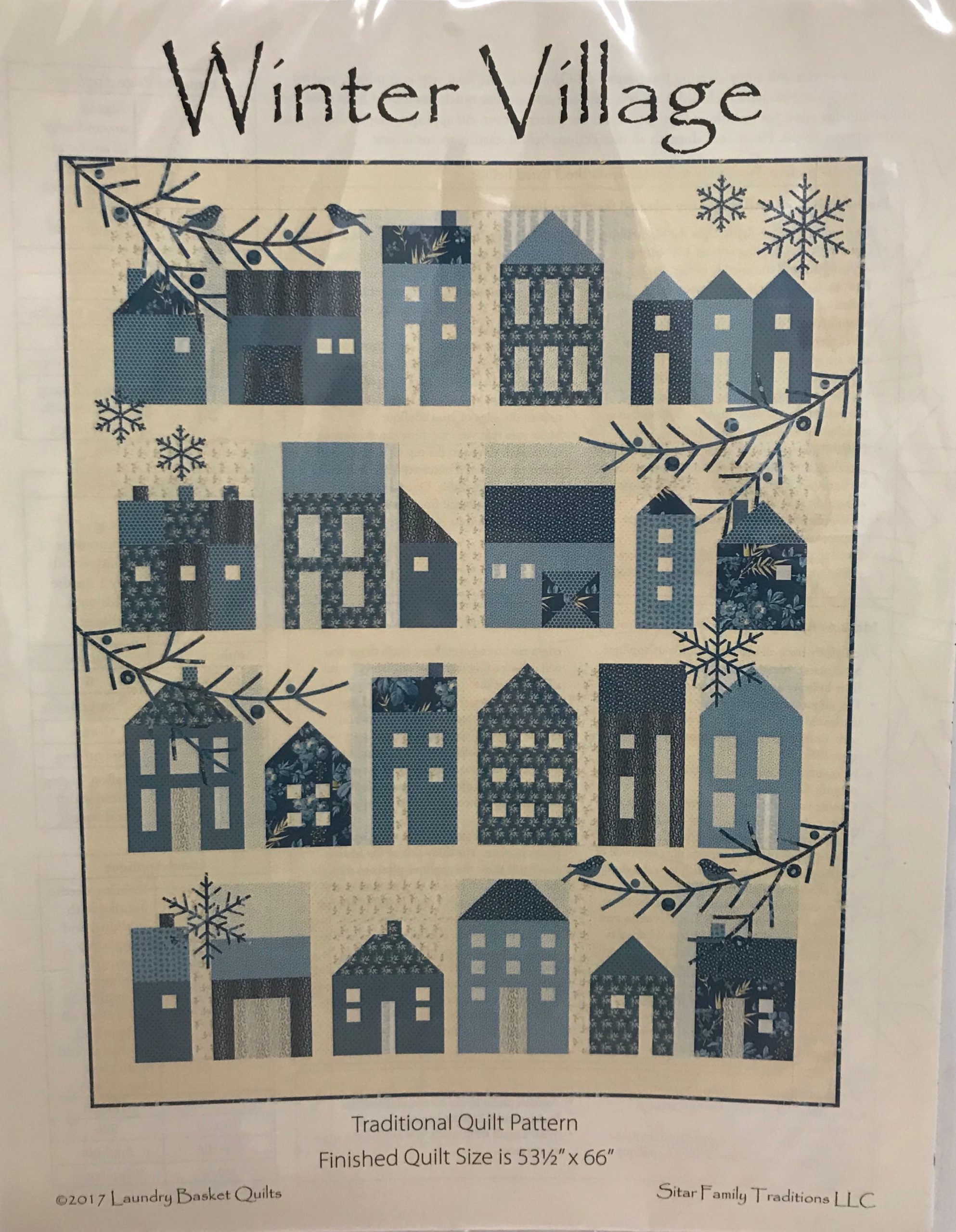 Winter Village Pattern