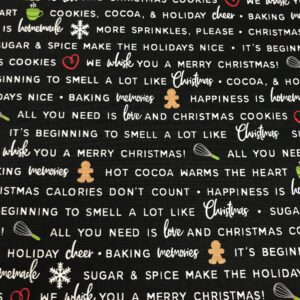 Kimberbell - We Whisk You a Merry Christmas - Baking Phrases