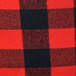 Mammoth Flannel - Red Black Check