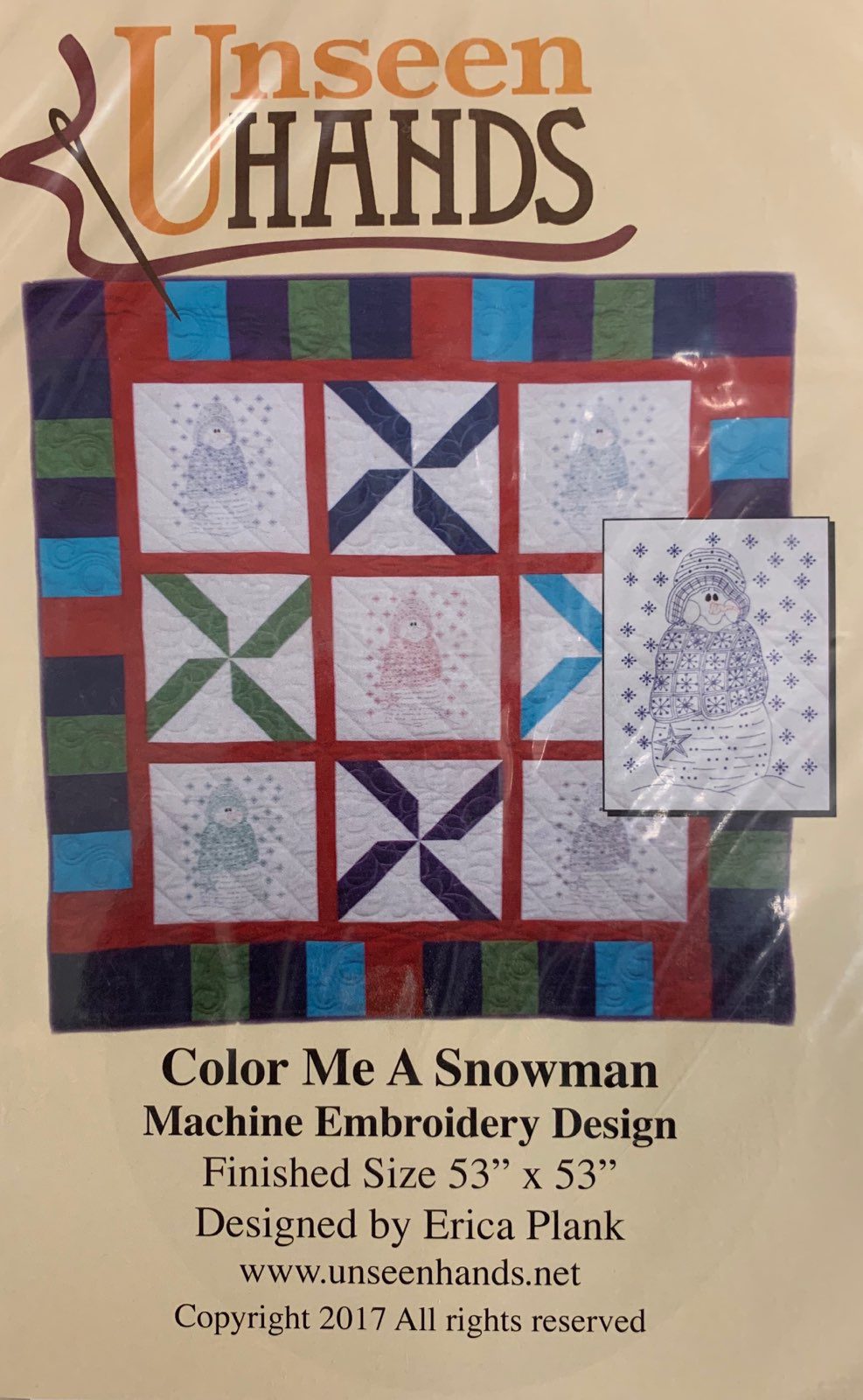 Unseen Hands - Color Me A Snowman
