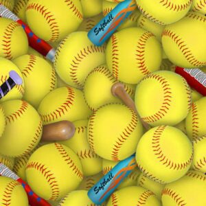 Yellow Softballs