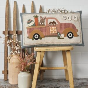 Buttermilk Basin - Truck Full of Joy Monthly Pillows (April)