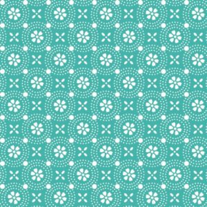 KB-Basics - Aqua Dotted Circles