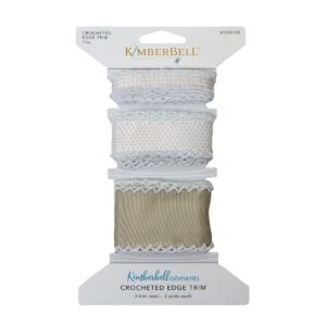 Kimberbell - Crocheted Edge Trim - Grey