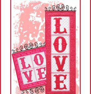 Love Wall Hanging & Table Top Display ME CD