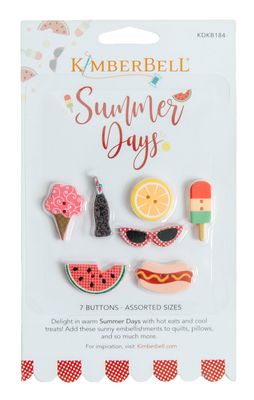 Kimberbell Buttons - Summer Days Buttons