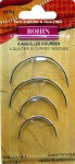 Bohin - Quilter's Curved Needles 4 - pcs