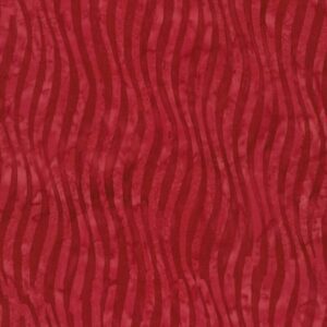 Timeless Treasures - BT - Flags Waves - Red - Heart