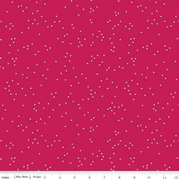 Riley Blake - Blossoms in Color - Cranberry
