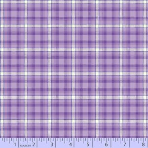 Marcus Fabrics - Primo Plaid Flannel - Purple