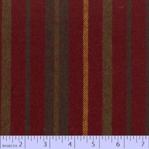 Marcus Fabrics - Primo Plaid Flannel - Burgundy Stripe