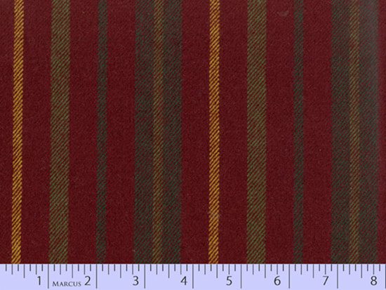 Marcus Fabrics - Primo Plaid Flannel - Burgundy Stripe