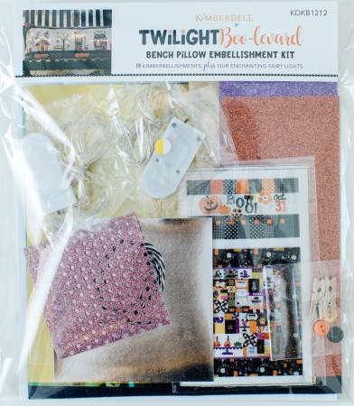 KB - Twilight Boo-levard Bench Pillow Embellishment Kit