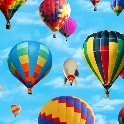 In Motion - Hot Air Balloons