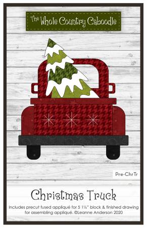 #119246 - Christmas Truck Precut - Applique Kit