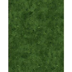Wilmington Prints - Spatter Dk Green