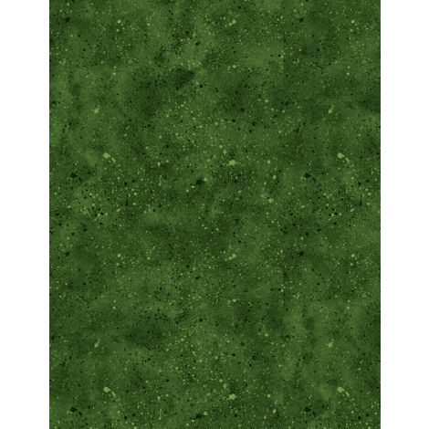 Wilmington Prints - Spatter Dk Green