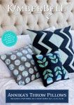 Kimberbell's Annika's Throw Pillows CD-ME