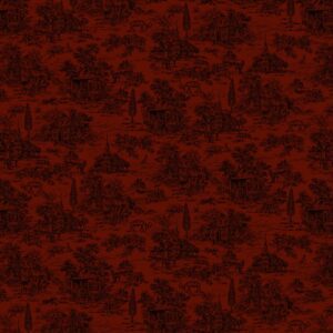 Henry Glass - Kim Diehl - Farmhouse Christmas - Red Toile