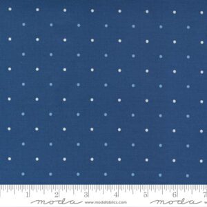 Moda - Belle Isle - Navy Sky White Dot