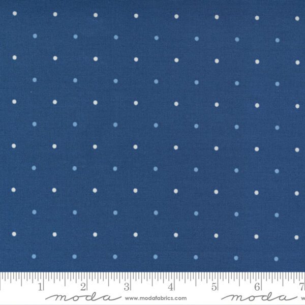 Moda - Belle Isle - Navy Sky White Dot