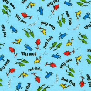 A Little Dr Seuss - Blue