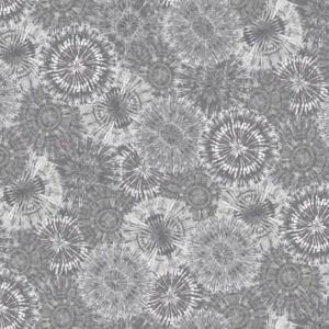 Wideback 108" Henry Glass - Gray Monotone - Tie-Dye