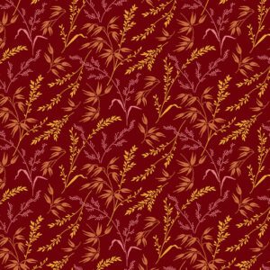 Andover - Laundry Basket Quilts - Lady Tulip Persian Plum