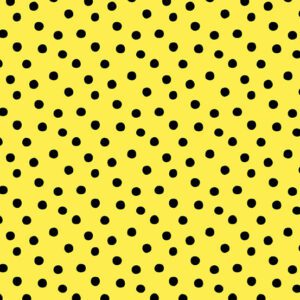 Andover - Yellow/Black Scattered Dots