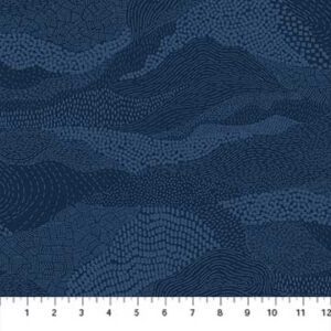 Wide Backs - Figo Fabrics Elements Blue