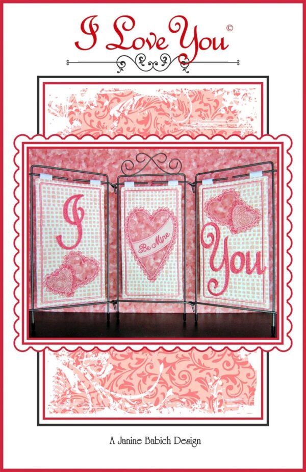 Janine Babich Designs- I Love You Tabletop CD ME CD
