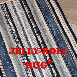 Jelly Roll Rug 2- rectangle