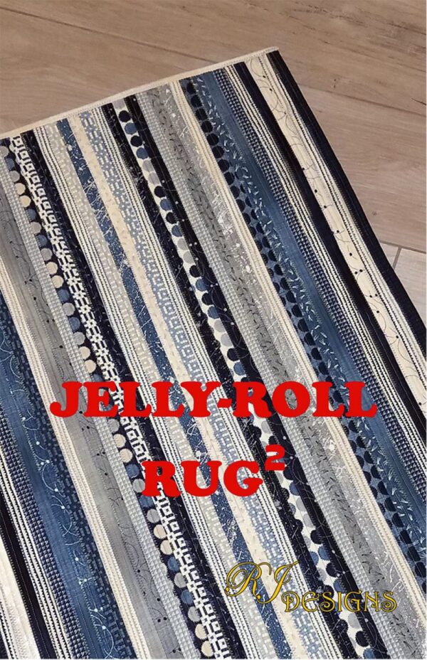 Jelly Roll Rug 2- rectangle