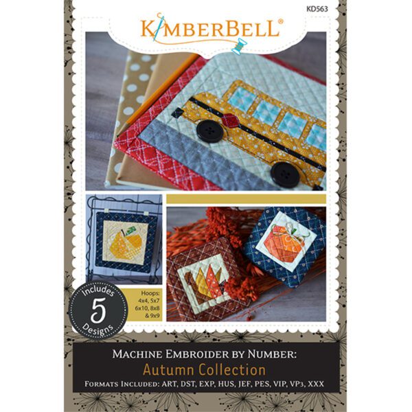 Kimberbell- Autumn Collection Machine Embroidery by Number CD *RETIRED*