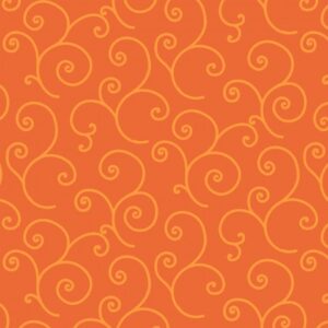 Maywood Studios- Kimberbell Basics -Scroll- Orange