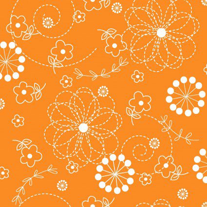 Maywood Studios- Kimberbell Basics -Doodles Orange