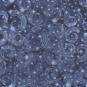 Maywood Studios- Dusk to Dawn Batiks- Windy Blue