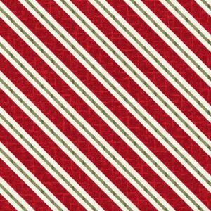 Maywood Studios- Snowdays Flannel- Candy Cane Stripe