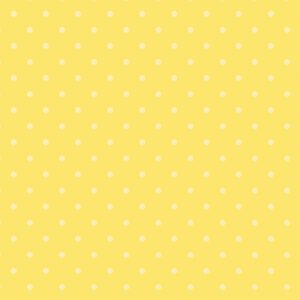 Benartex- Rise and Shine Yellow Dots